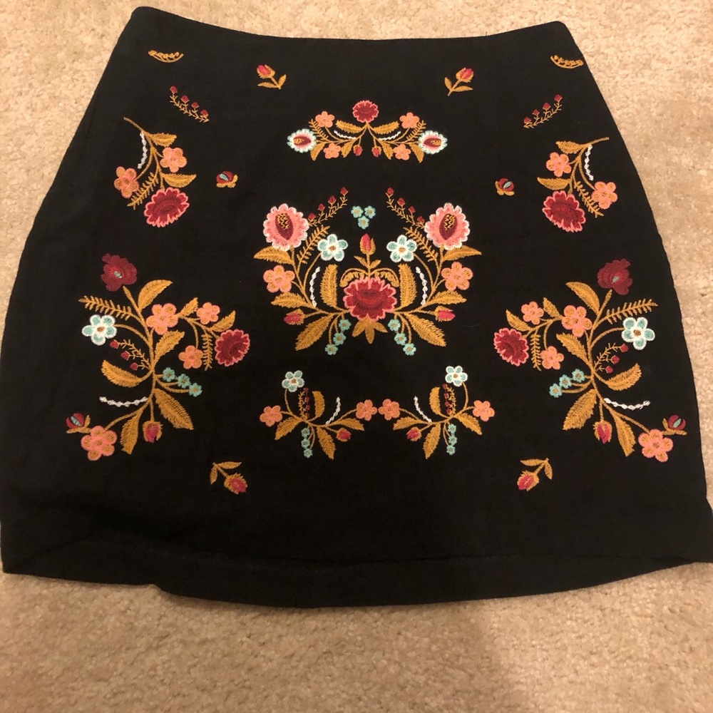Black skirt